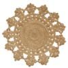Stella Round Jute Rug 133cm