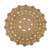 Claire Round Jute Rug 133cm
