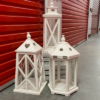 White Lanterns: Set of 5