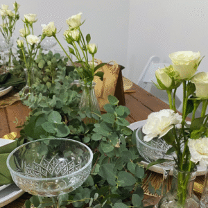 Lush Foliage Flat Lay Reception Package